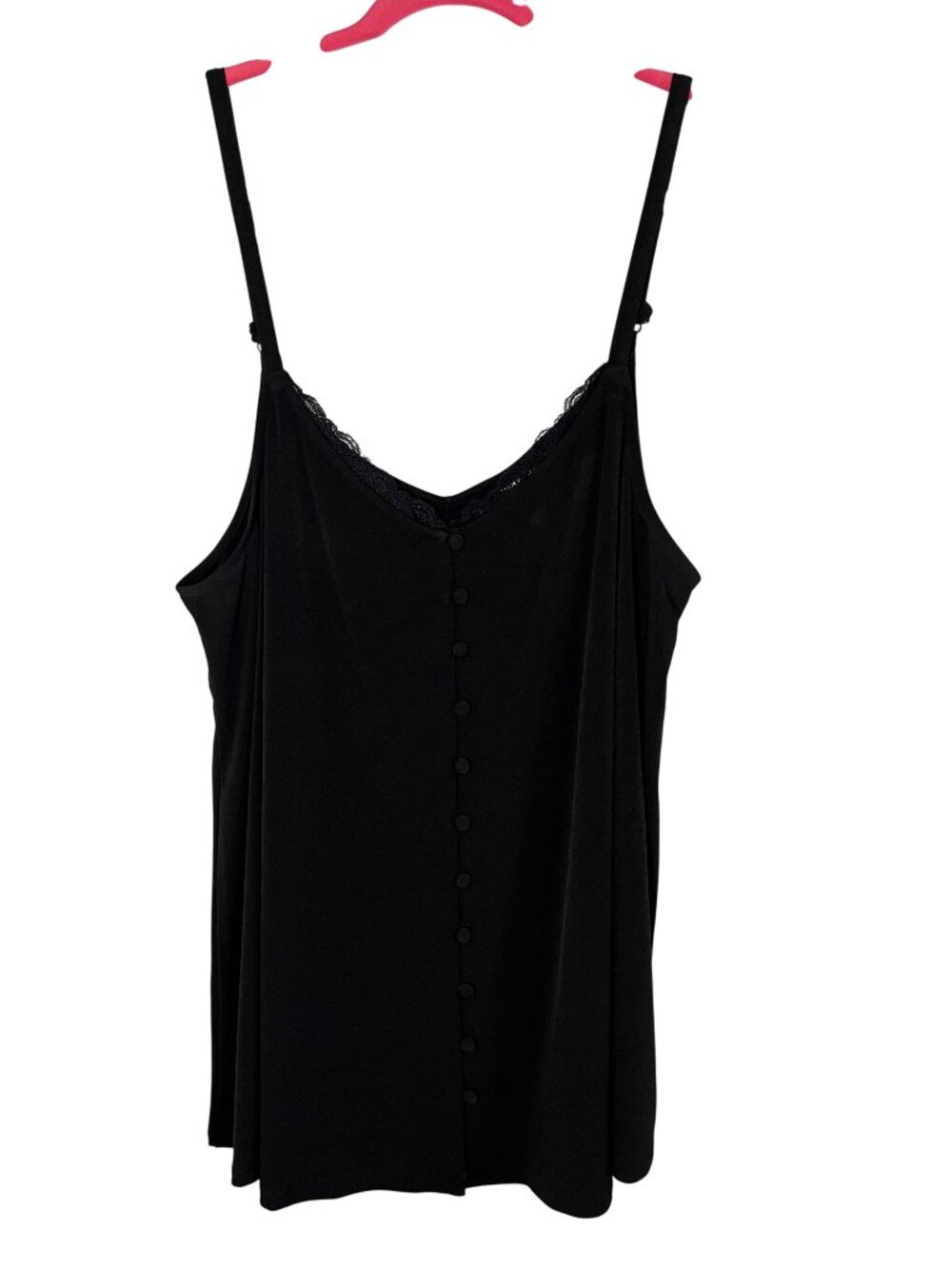 Neutral Floral Lace Tank Top 1X Gorp Grunge Skater Minimalist Romantic Artsy